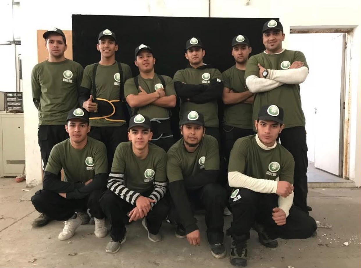 Muebles embalados preparados para mudanza - Agencia El Trébol