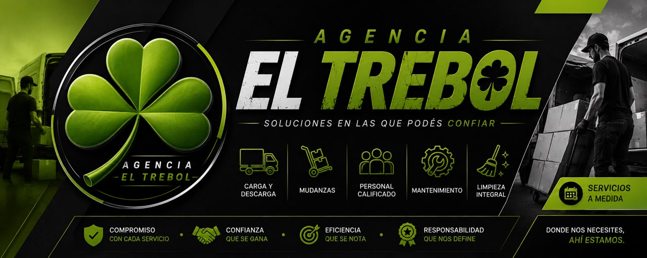Personal capacitado para carga y descarga de camiones, contenedores y mudanzas en Buenos Aires - Agencia El Trébol